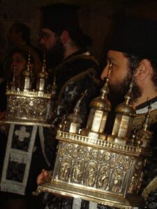 Orthodox ceremony in Jerusalem